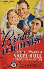 A Bride For Henry [1937] [DVD]