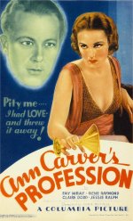 Ann Carver's Profession [1933] [DVD]