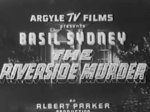 The Riverside Murder [1935] [DVD]